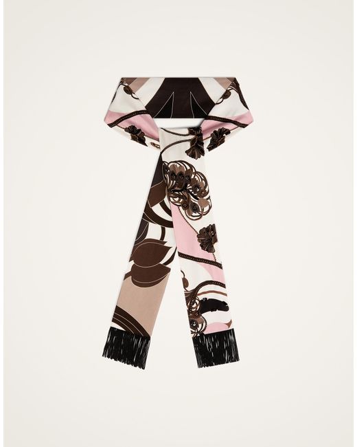 LaDoubleJ Natural Skinny Scarf