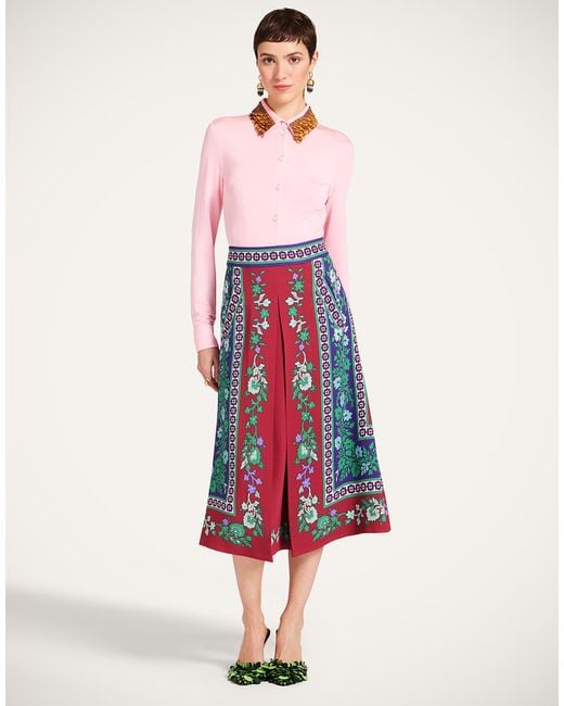 LaDoubleJ Red Santa Monica Skirt