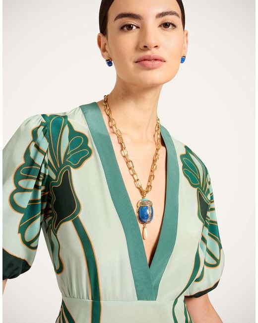 LaDoubleJ Green Marlene Dress
