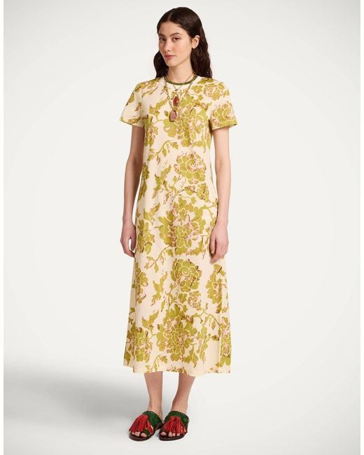 LaDoubleJ Metallic Sporty Swing Dress