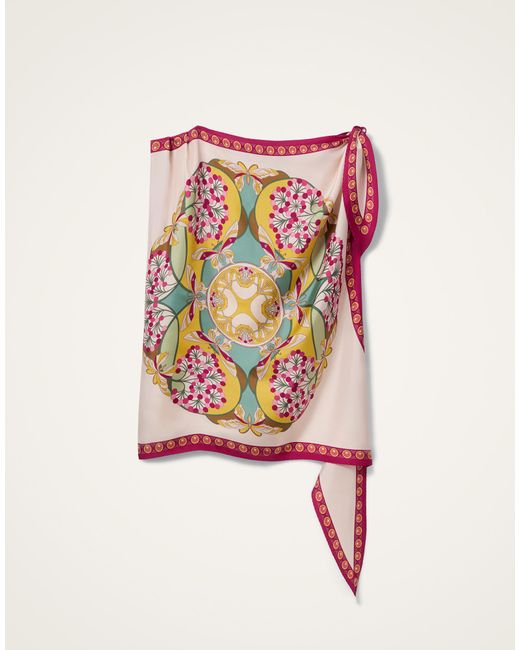 LaDoubleJ Red Full-On Foulard