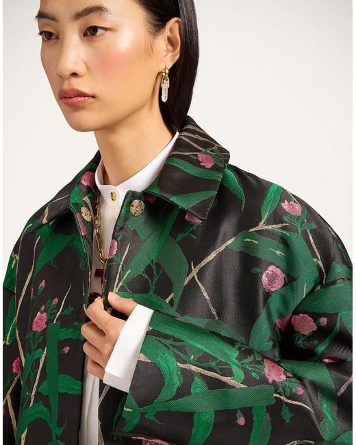 LaDoubleJ Green Boxy Coat