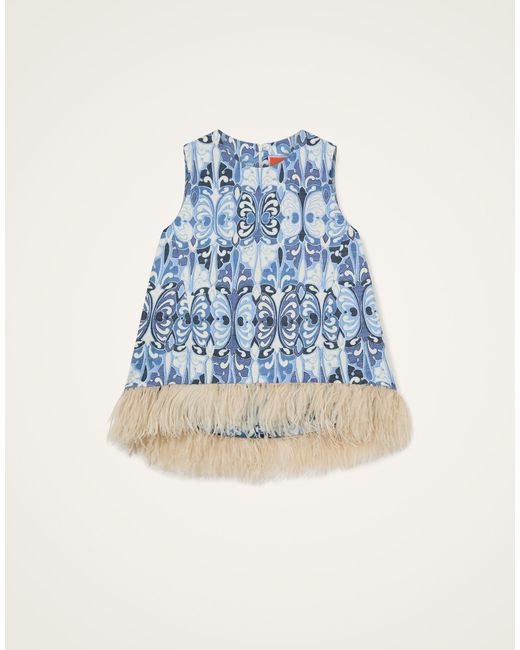 LaDoubleJ Blue La Scala Top