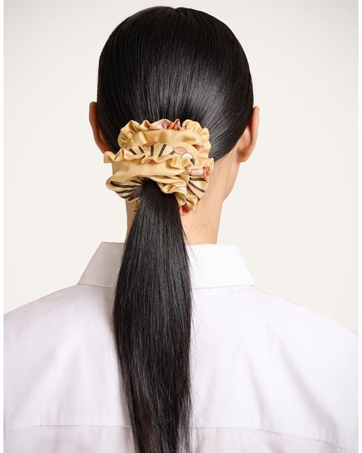 LaDoubleJ Metallic Scrunchie Set
