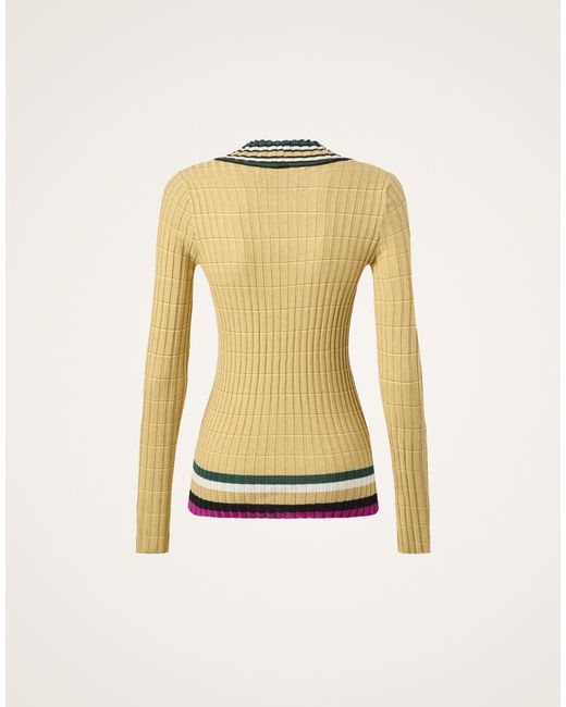 LaDoubleJ Yellow Releve Top