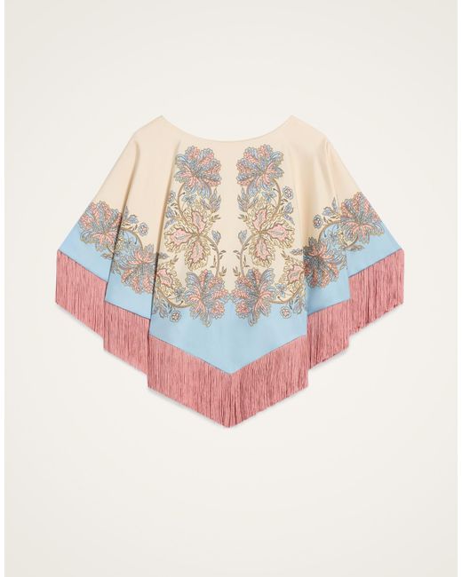 LaDoubleJ Multicolor Mini Poncho