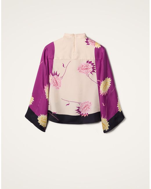 LaDoubleJ Purple Make An Exit Top