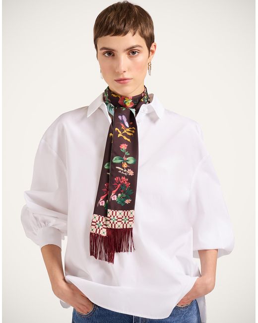 LaDoubleJ Multicolor Skinny Scarf