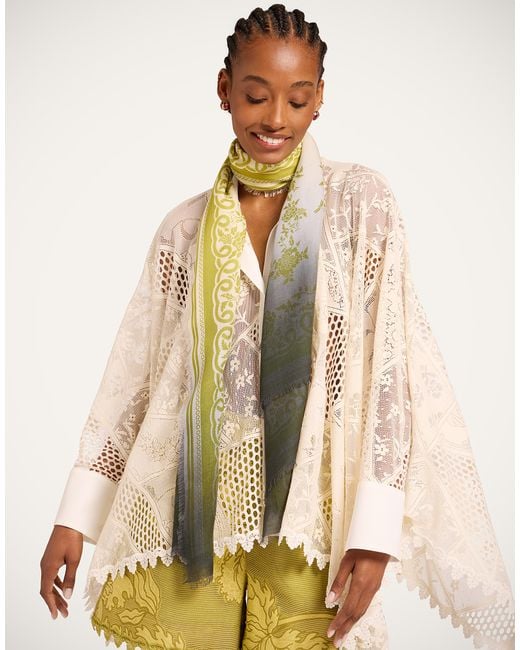LaDoubleJ Natural Scarf (70X180)