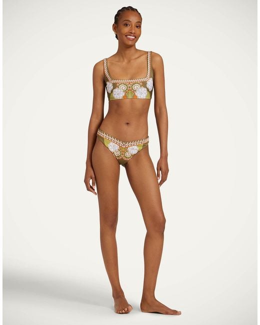 LaDoubleJ White Mirage Bikini Bottom