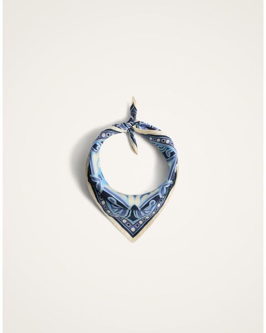 LaDoubleJ Blue Foulard 45