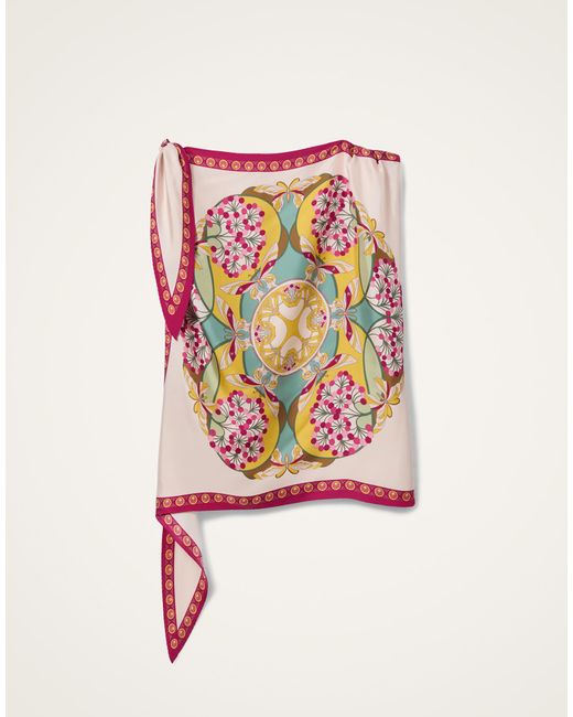 LaDoubleJ Red Full-On Foulard