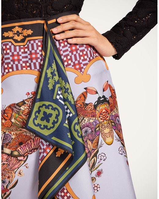 LaDoubleJ Natural Scarf Skirt
