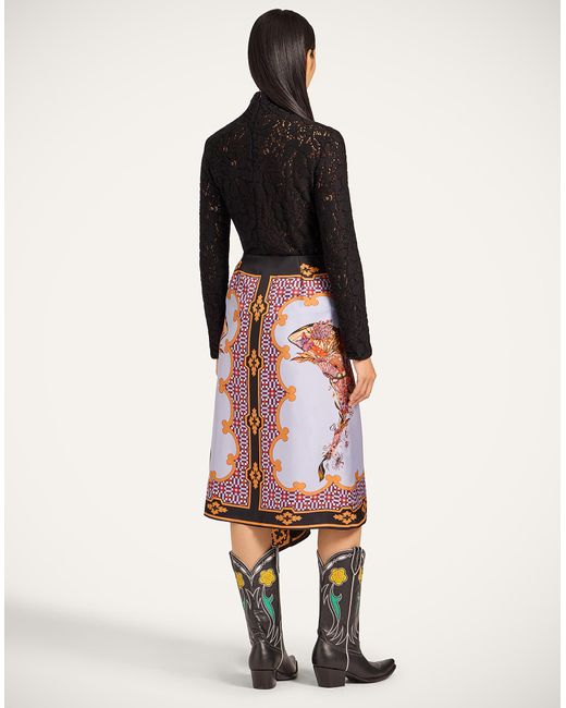 LaDoubleJ Natural Scarf Skirt
