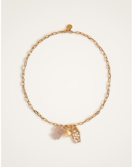 LaDoubleJ White Angel Charmed Necklace