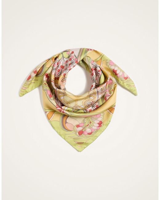 LaDoubleJ Multicolor Reversible Foulard 90