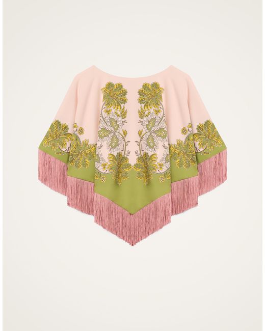 LaDoubleJ Multicolor Mini Poncho