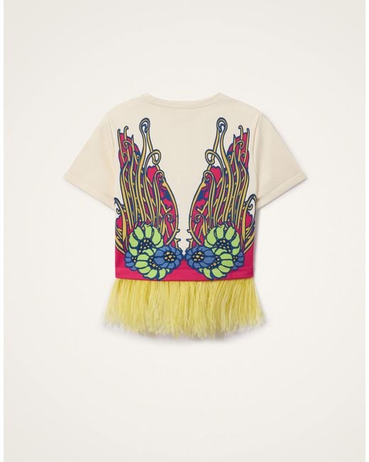 LaDoubleJ Multicolor La Scala Tee