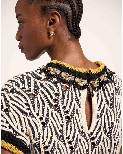 LaDoubleJ Multicolor Picture Top