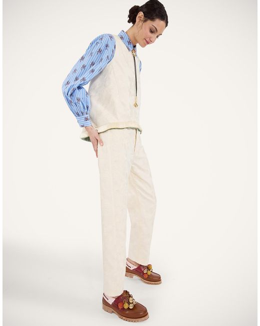 LaDoubleJ White Fancy Pants