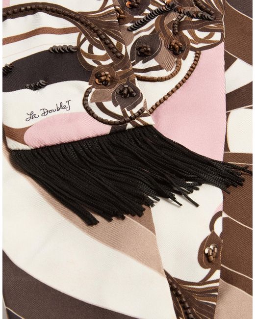 LaDoubleJ Natural Skinny Scarf