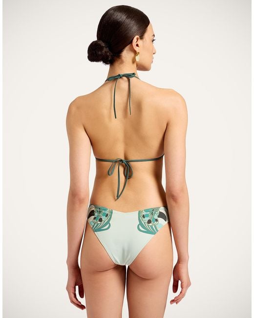 LaDoubleJ Green Bikini Top