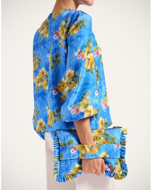 LaDoubleJ Blue Hand Pochette