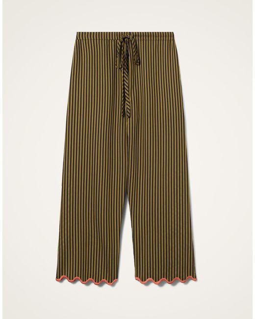 LaDoubleJ Green Drawstring Pants