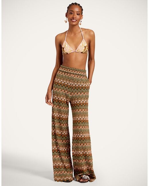 LaDoubleJ Multicolor Bikini Top
