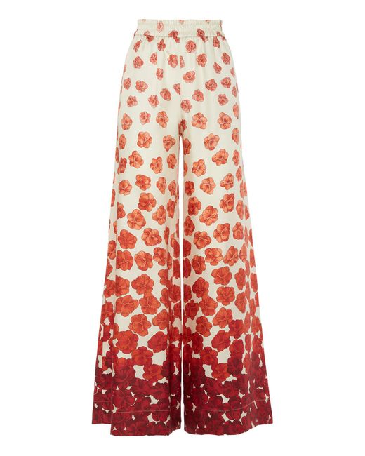 LaDoubleJ Red Palazzo Pants