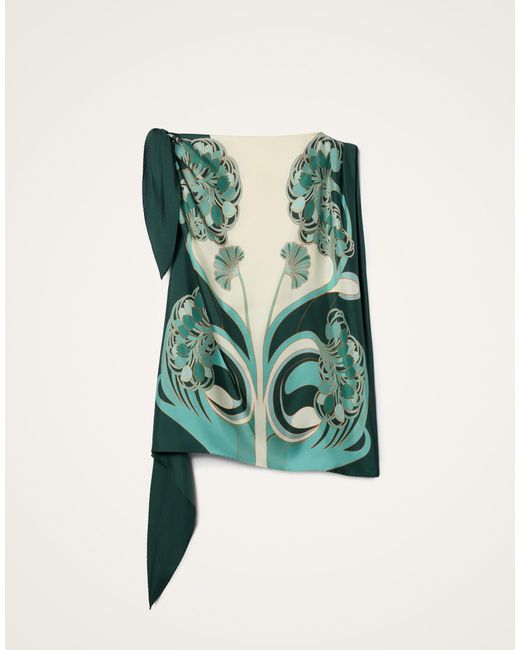 LaDoubleJ Green Full-On Foulard