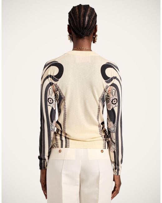 LaDoubleJ Natural Silky Crew Neck
