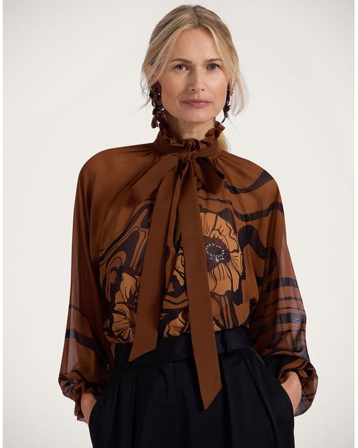 LaDoubleJ Brown Cerere Blouse
