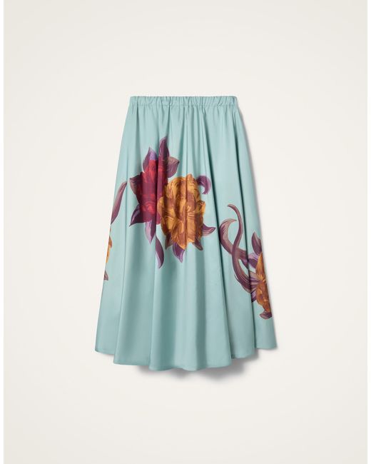 LaDoubleJ White Drawstring Skirt