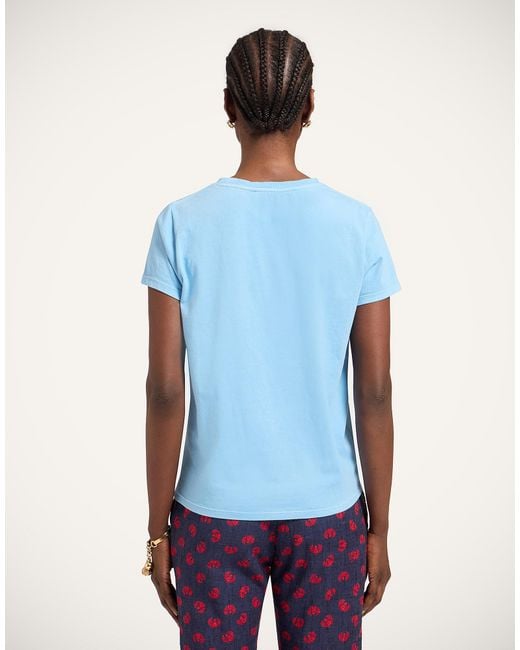 LaDoubleJ Blue High Tee Shirt