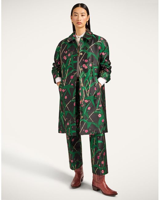 LaDoubleJ Green Boxy Coat