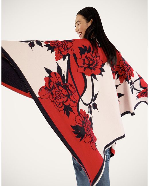 LaDoubleJ Red Soul Poncho