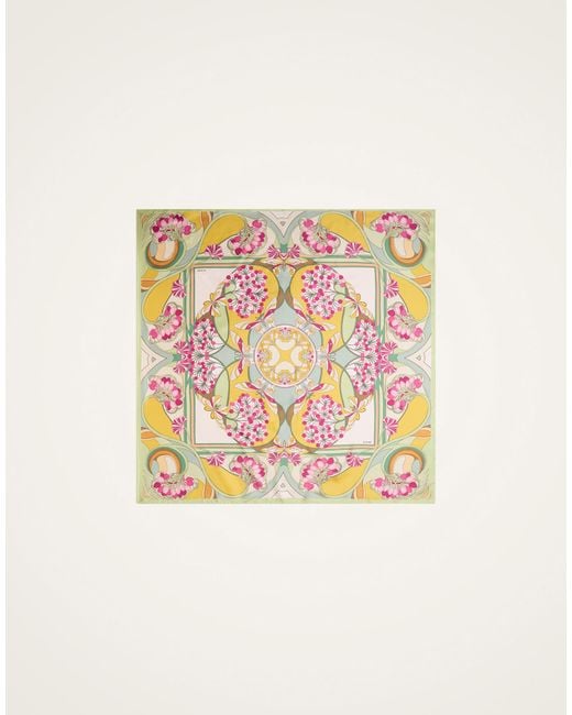 LaDoubleJ Multicolor Reversible Foulard 90