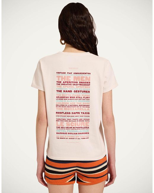 LaDoubleJ White High Tee Shirt