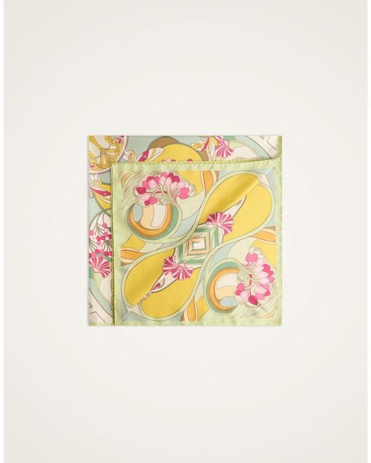 LaDoubleJ Multicolor Reversible Foulard 90