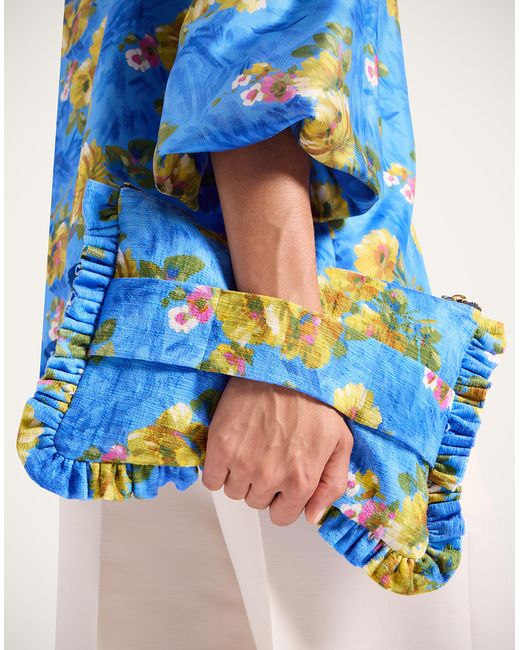 LaDoubleJ Blue Hand Pochette