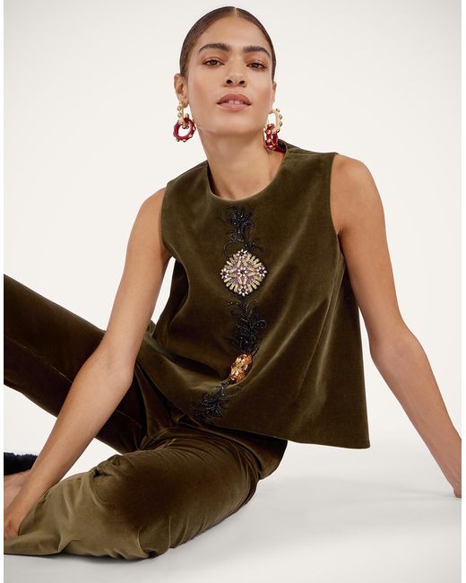 LaDoubleJ Multicolor La Scala Top
