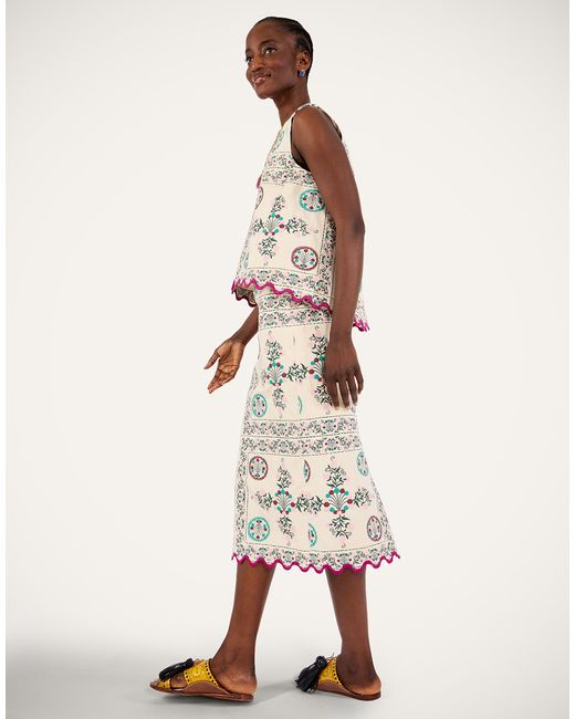LaDoubleJ Natural Pencil Skirt
