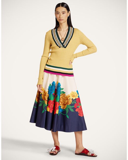 LaDoubleJ Yellow Releve Top