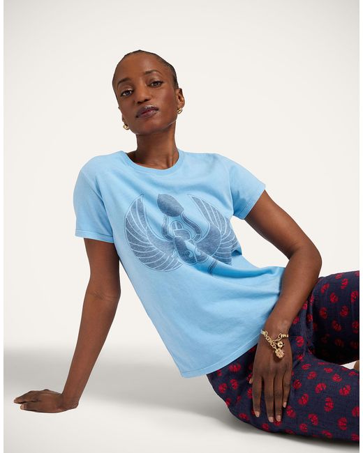 LaDoubleJ Blue High Tee Shirt