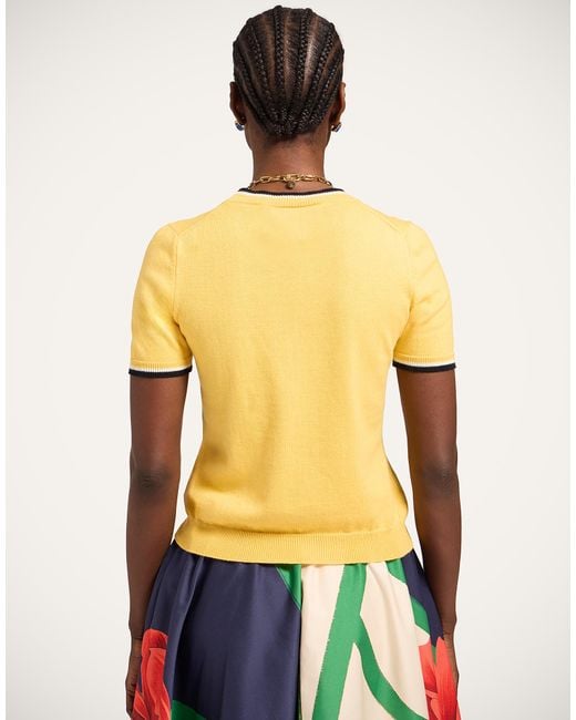 LaDoubleJ Yellow Busy-Bee Tee