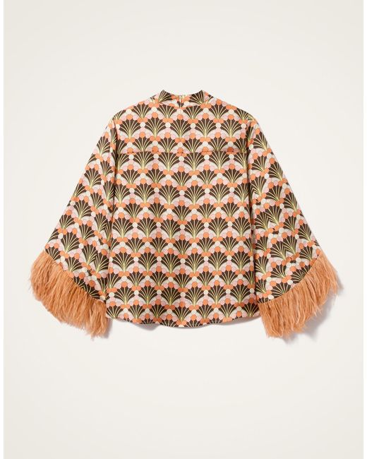 LaDoubleJ Brown Make An Exit Top