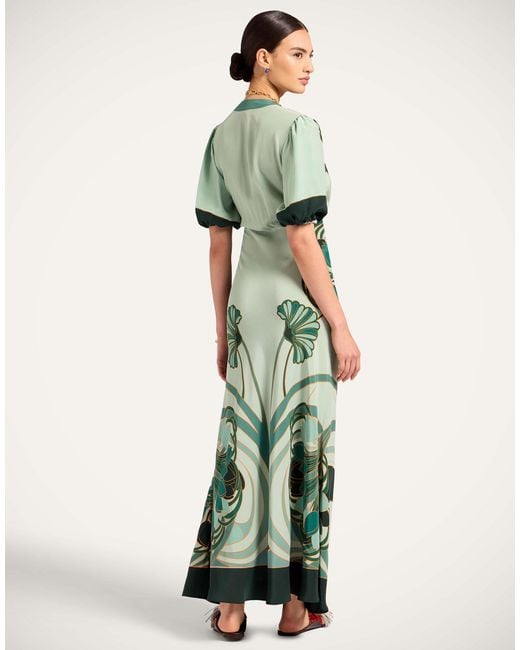 LaDoubleJ Green Marlene Dress