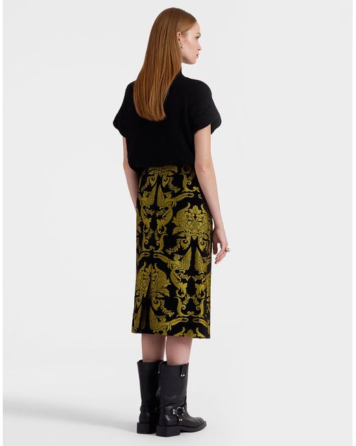 LaDoubleJ Green Pencil Skirt