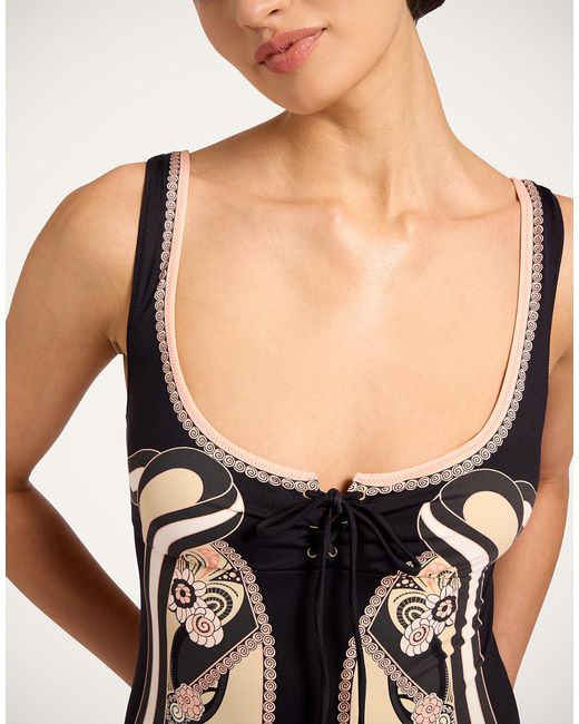 LaDoubleJ Natural Sleeveless Sunset Suit